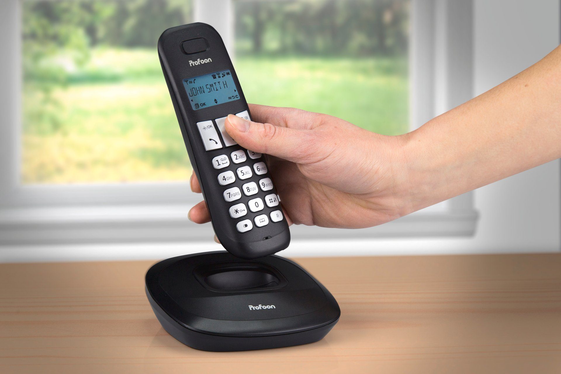 Profoon PDX-1100 - DECT-Telefon mit 1 Mobilteil Schnurloses DECT-Telefon