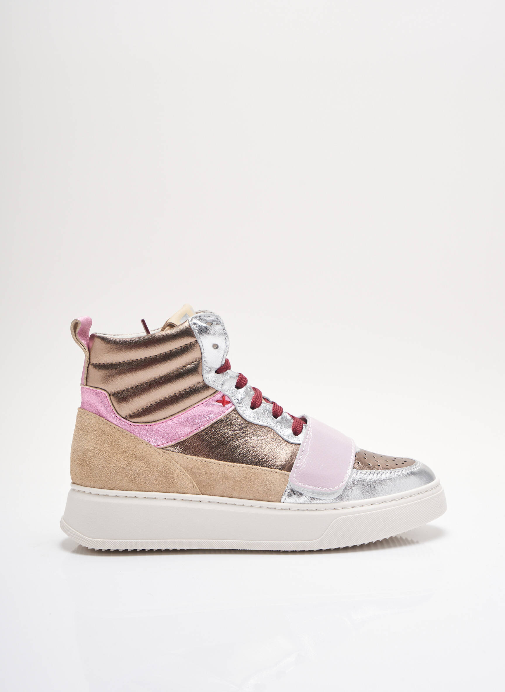 Gio  Baskets Femme couleur beige