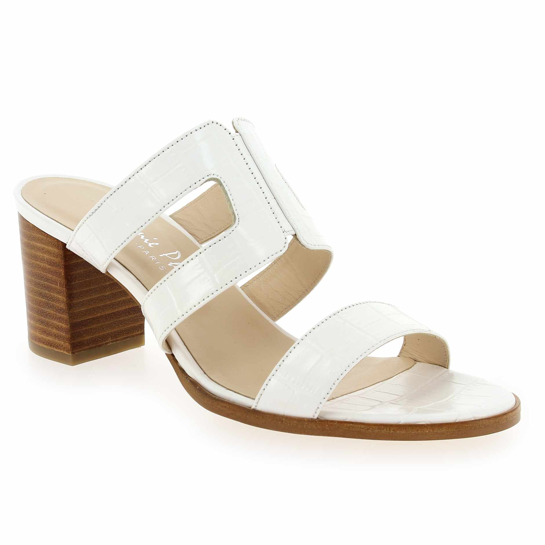 Janie Philip  GALILEE - Blanc croco