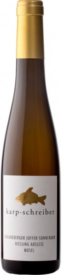 2018 Brauneberger Juffer-Sonnenuhr TBA edelsüß 0,375 L - Weingut Karp-Schreiber