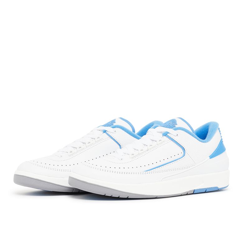 JORDAN Air Jordon 2 Retro Low white/university blue-cement grey