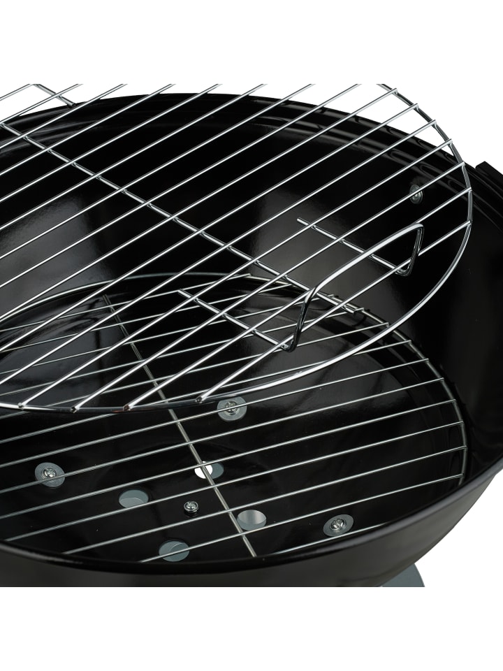 relaxdays Kugelgrill in Schwarz - Ø 44 cm günstig kaufen onesize