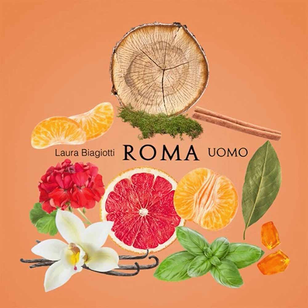 Laura Biagiotti Roma Uomo Eau de Toilette Nat. Spray
