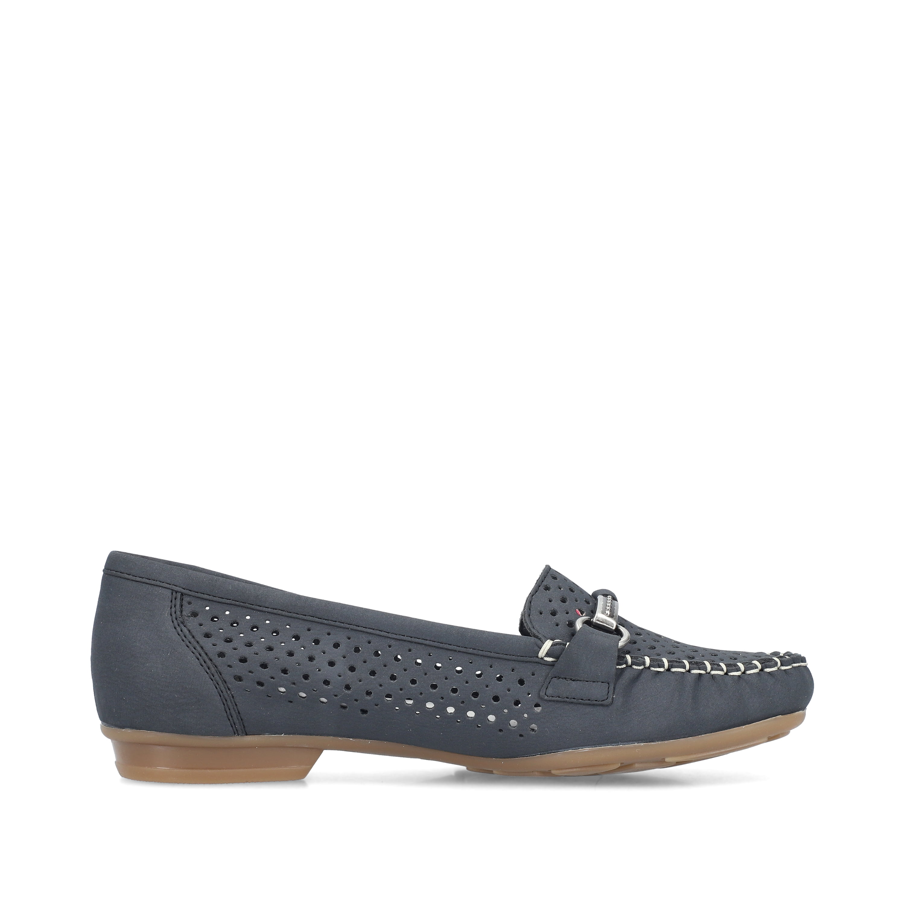 Rieker Damen Loafer marineblau