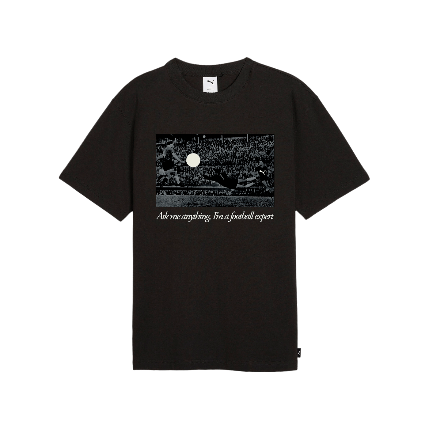 PUMA Graphics Football Expert T-Shirt Schwarz F01