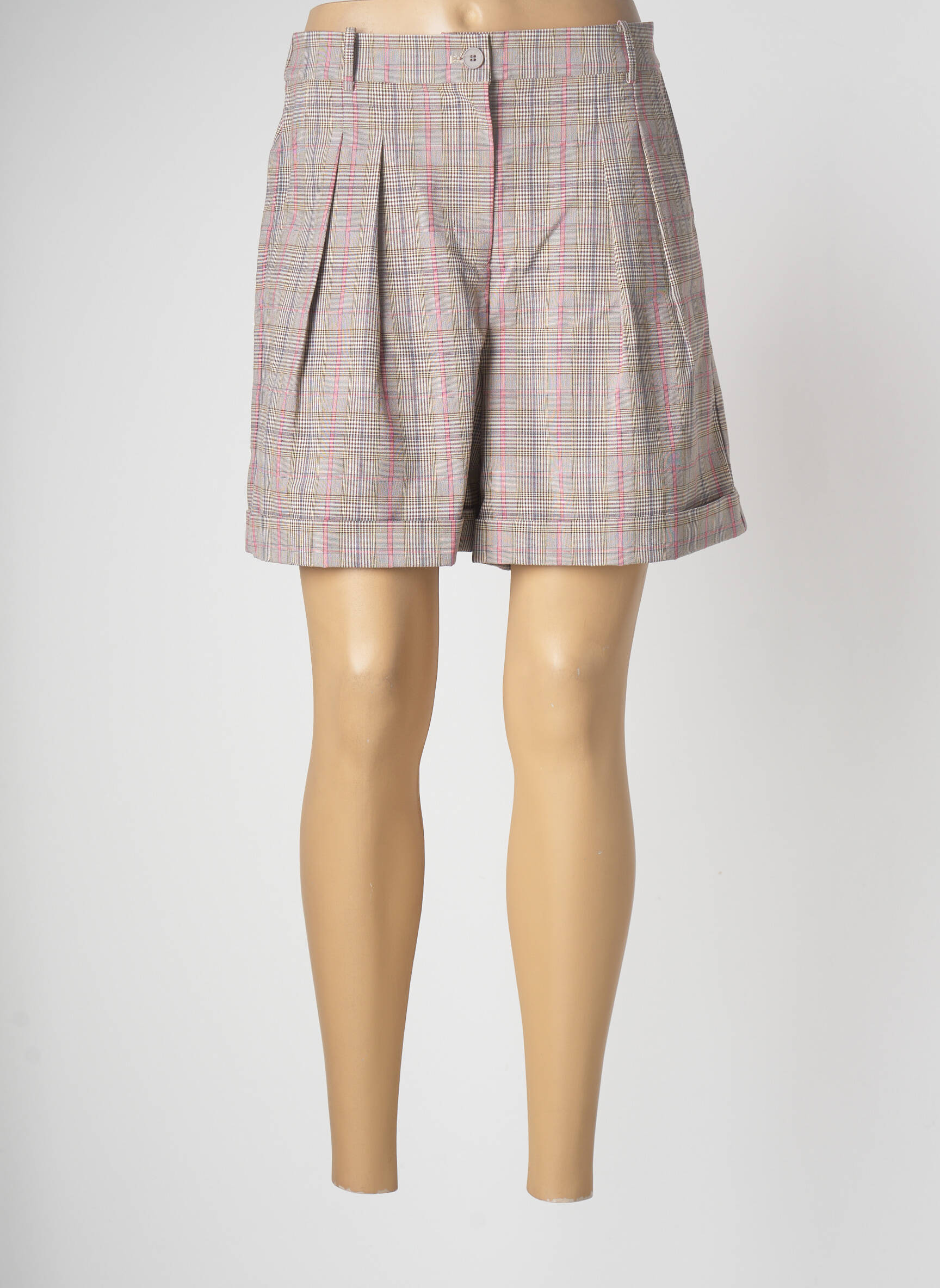 Day Off Shorts 1 Femme couleur beige