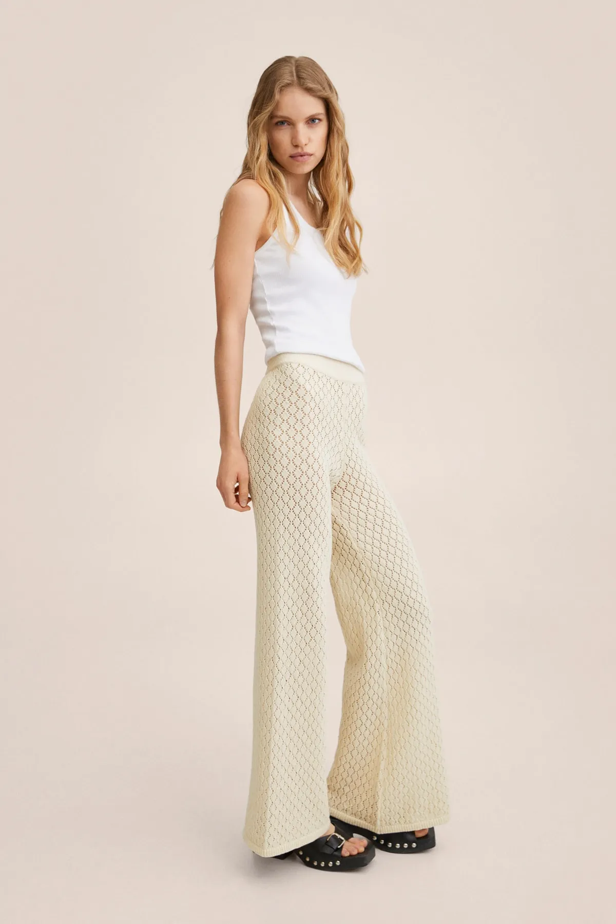 MANGO  27077109 Damen/Mädchen Ecru