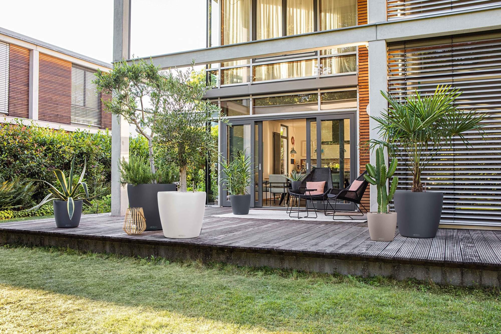 Lechuza® Blumentopf Classico Color 70 schiefergrau (1 St)
