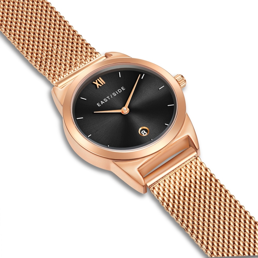 EASTSIDE Montre à quartz Modest en Or rose Acier inoxydable en Or rose Montre