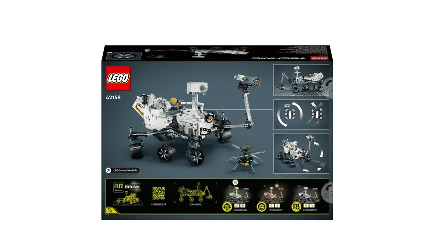 LEGO Technic 42158 NASA Mars Rover Perseverance Weltraum Spielzeug Set