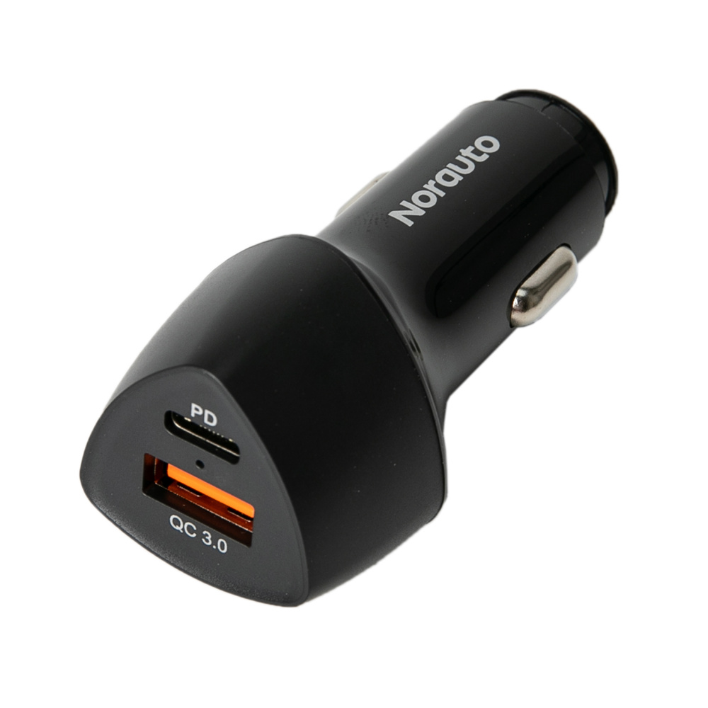 USB/USB-C Quickcharge 3.0 Ladegerät von Norauto, 12V - ATU