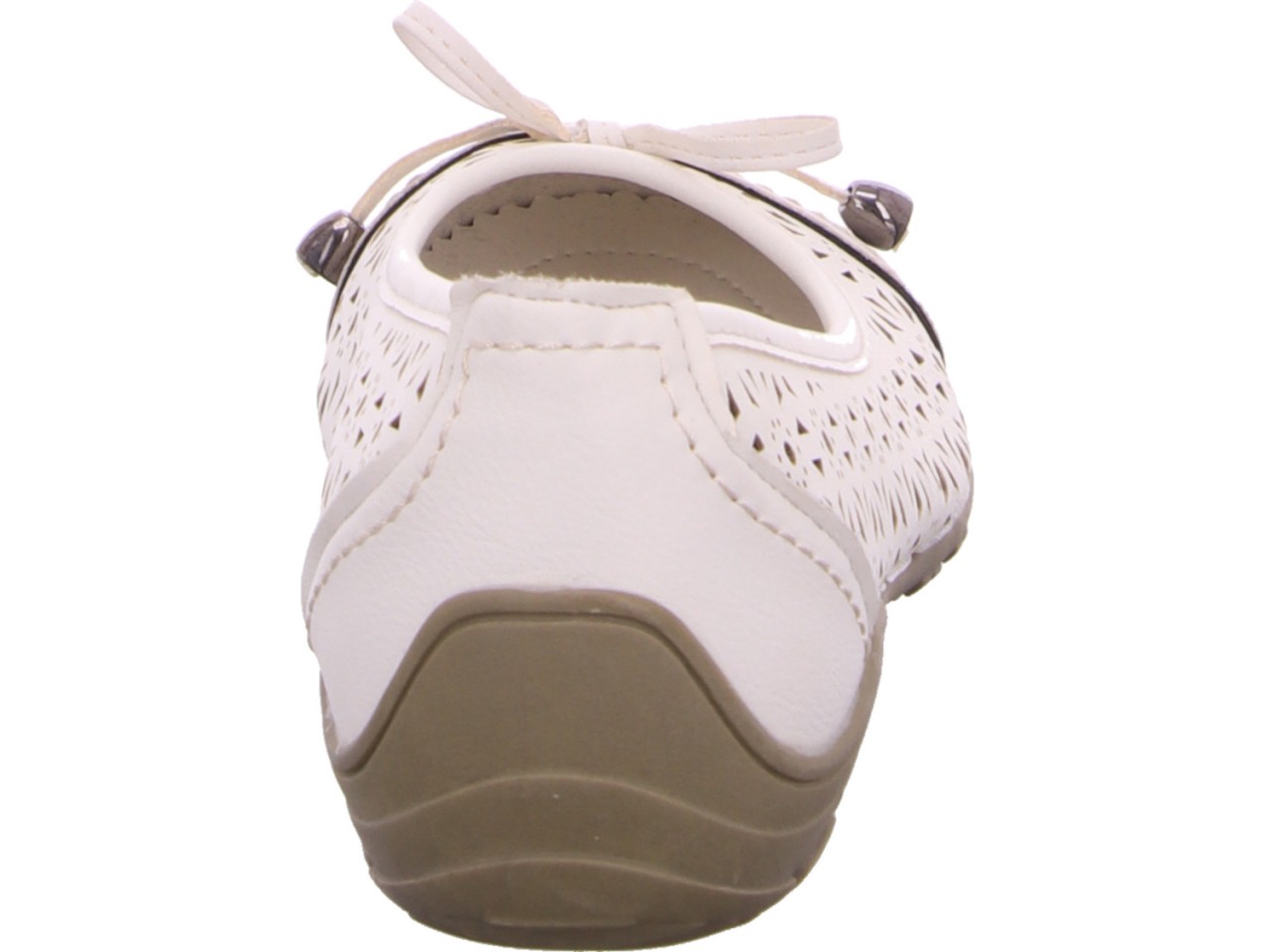 DIVERSE Sportliche Slipper weiss