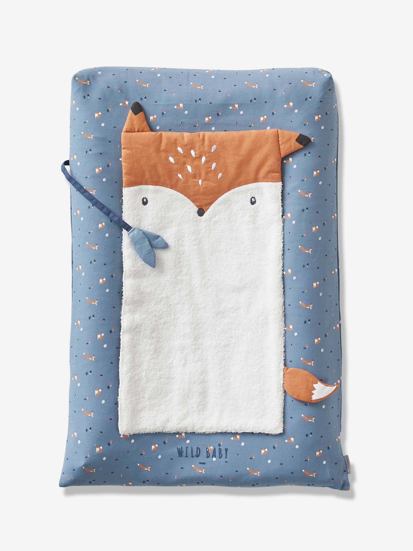 Matelas à langer BABY FOX bleu / multicolore
