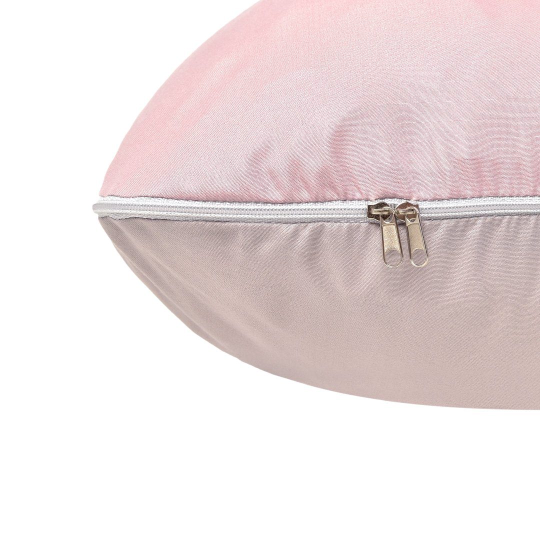 SEI Design Stillkissen Bodypillow - Körperkissen Puder/Taupe, 1 Stück inkl. Bezug, 1-tlg., Schwangerschaftskissen
