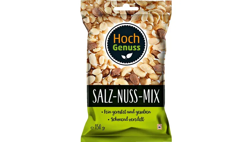 Hochgenuss Nuss-Mix gesalzen 150 g