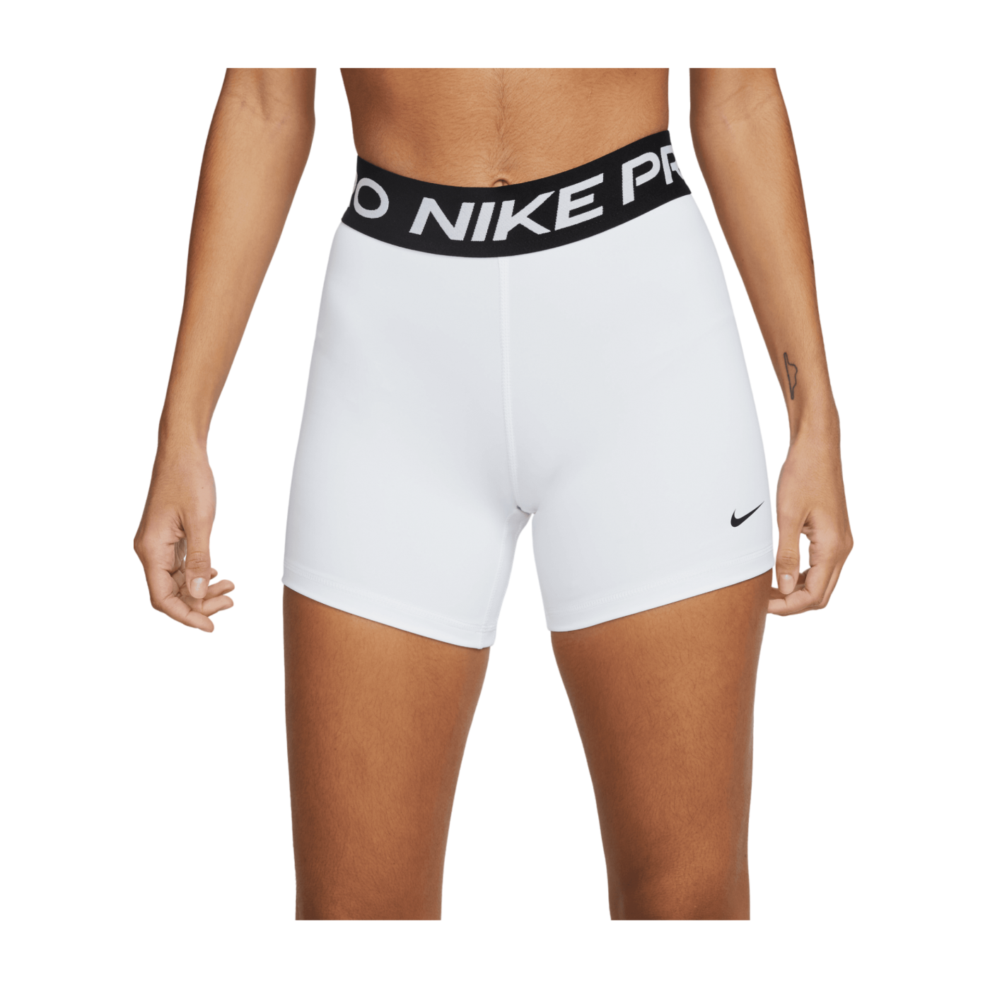 Nike Pro 365 5in Short Training Damen Weiss F101