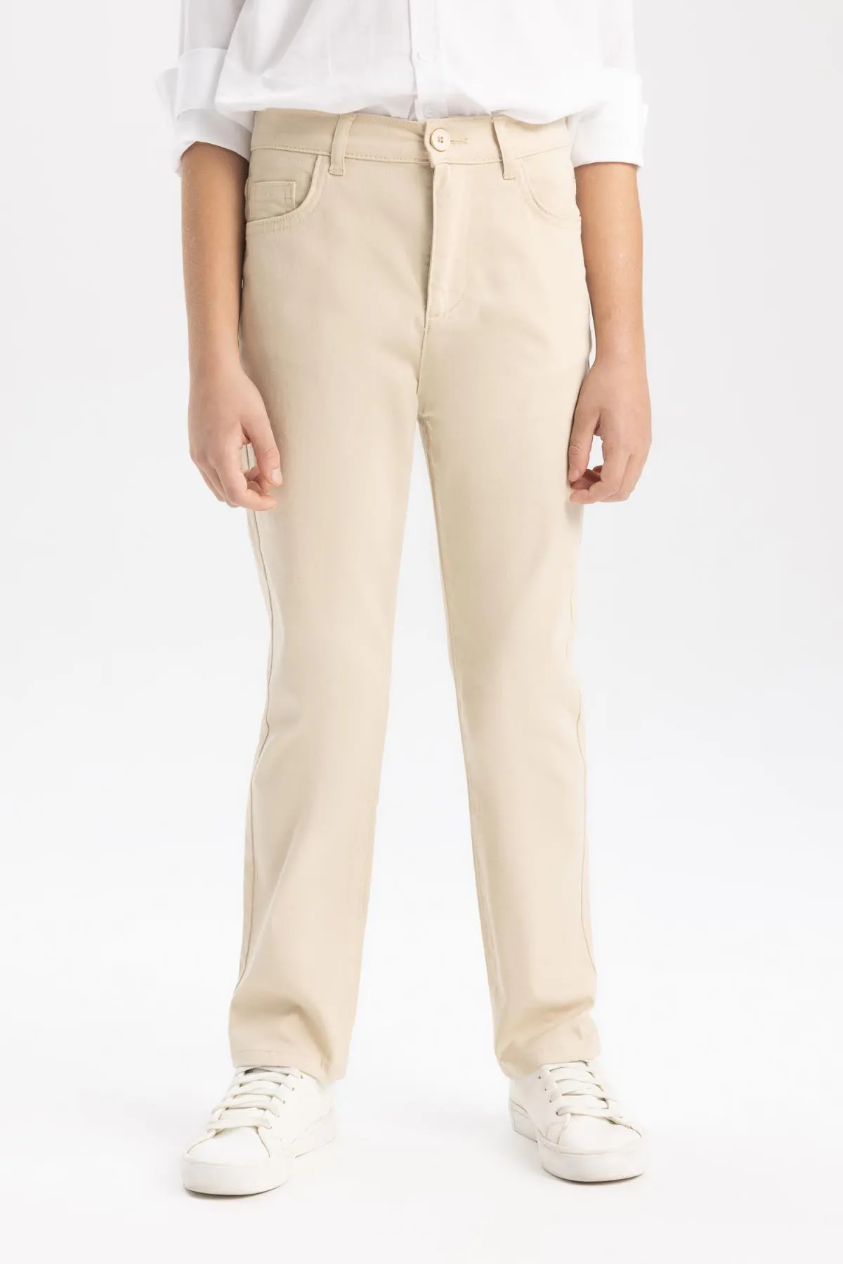 DeFacto  23. April Kindertag-Hose aus Gabardine mit geradem Bein für Jungen X4224a624sm
