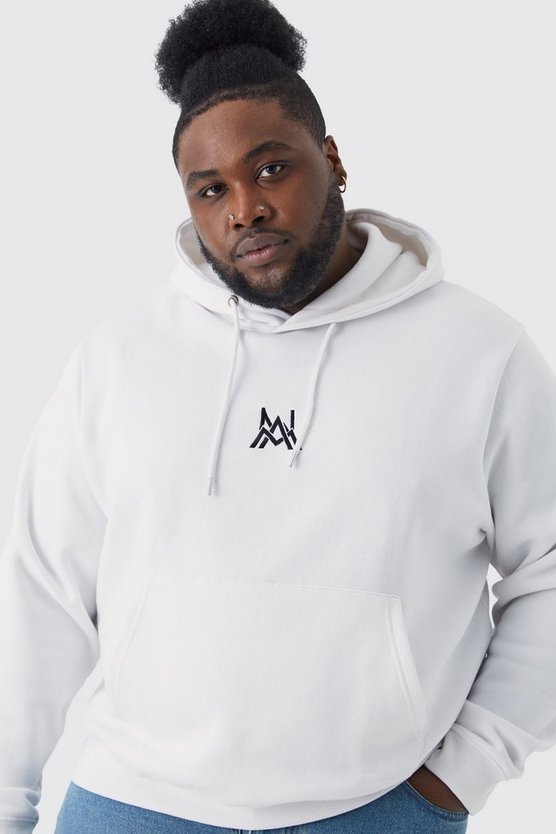 Plus kastiger Man Hoodie