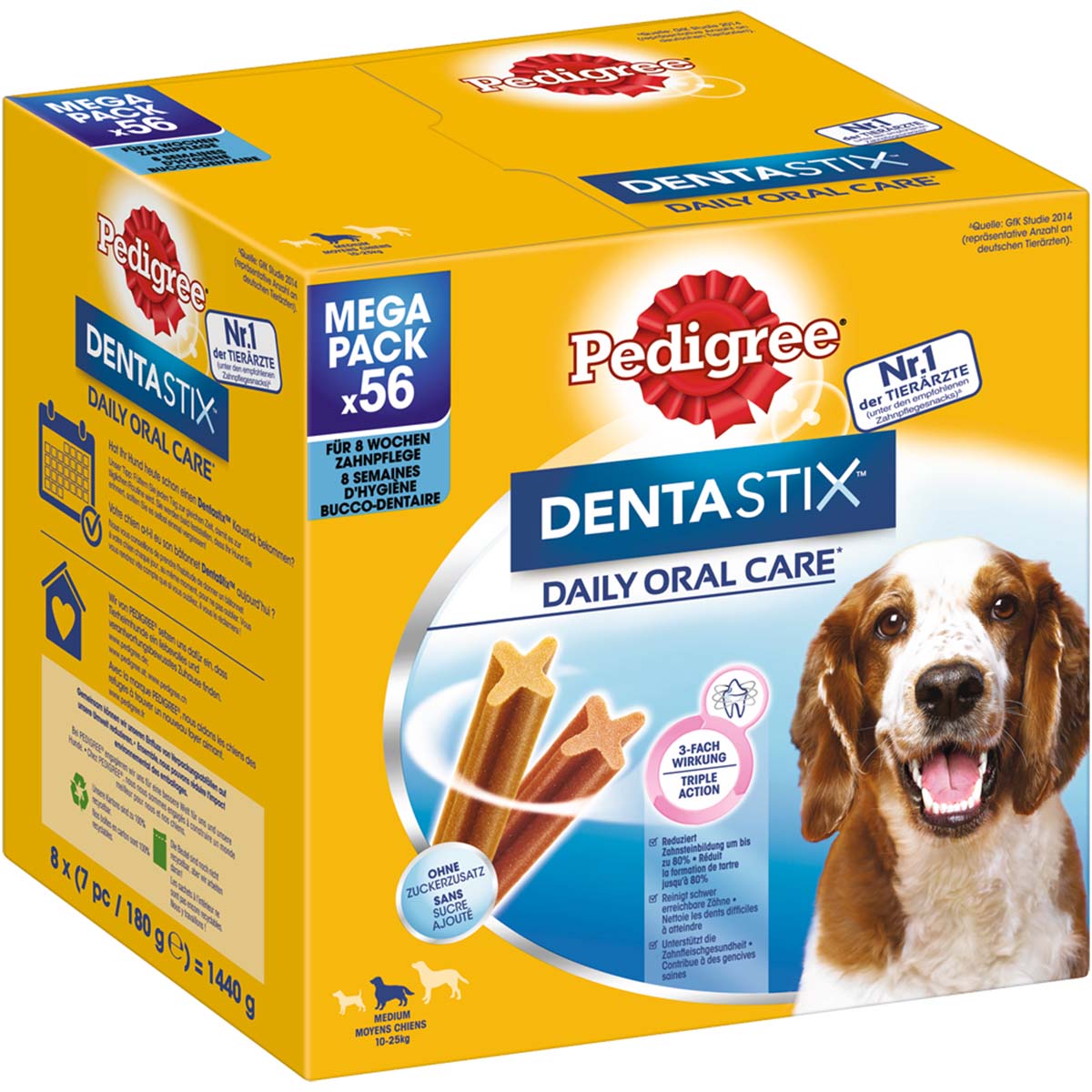 Pedigree DentaStix für mittelgroße Hunde kaufen bei ZooRoyal