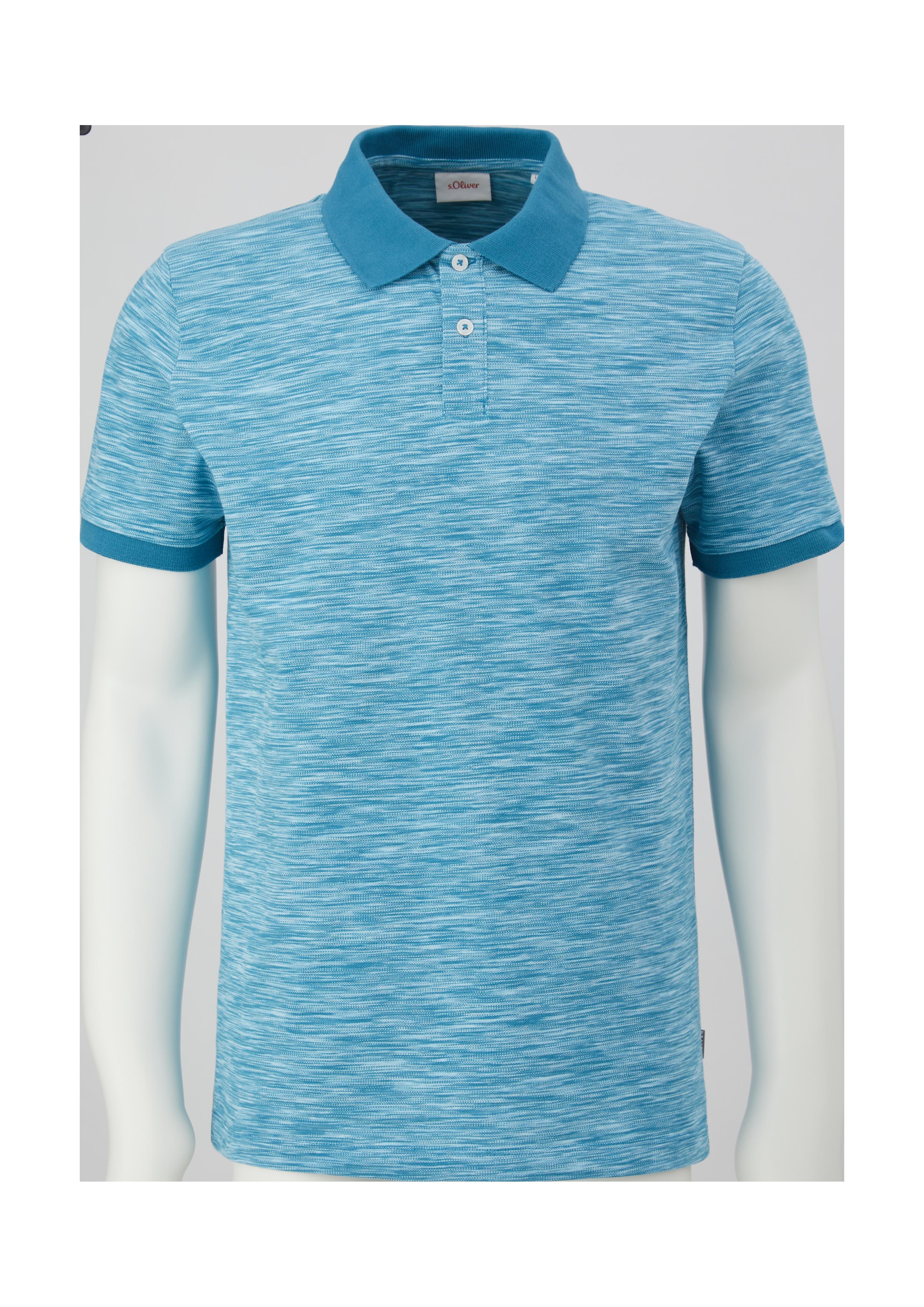 Meliertes Poloshirt  2129858-61W1