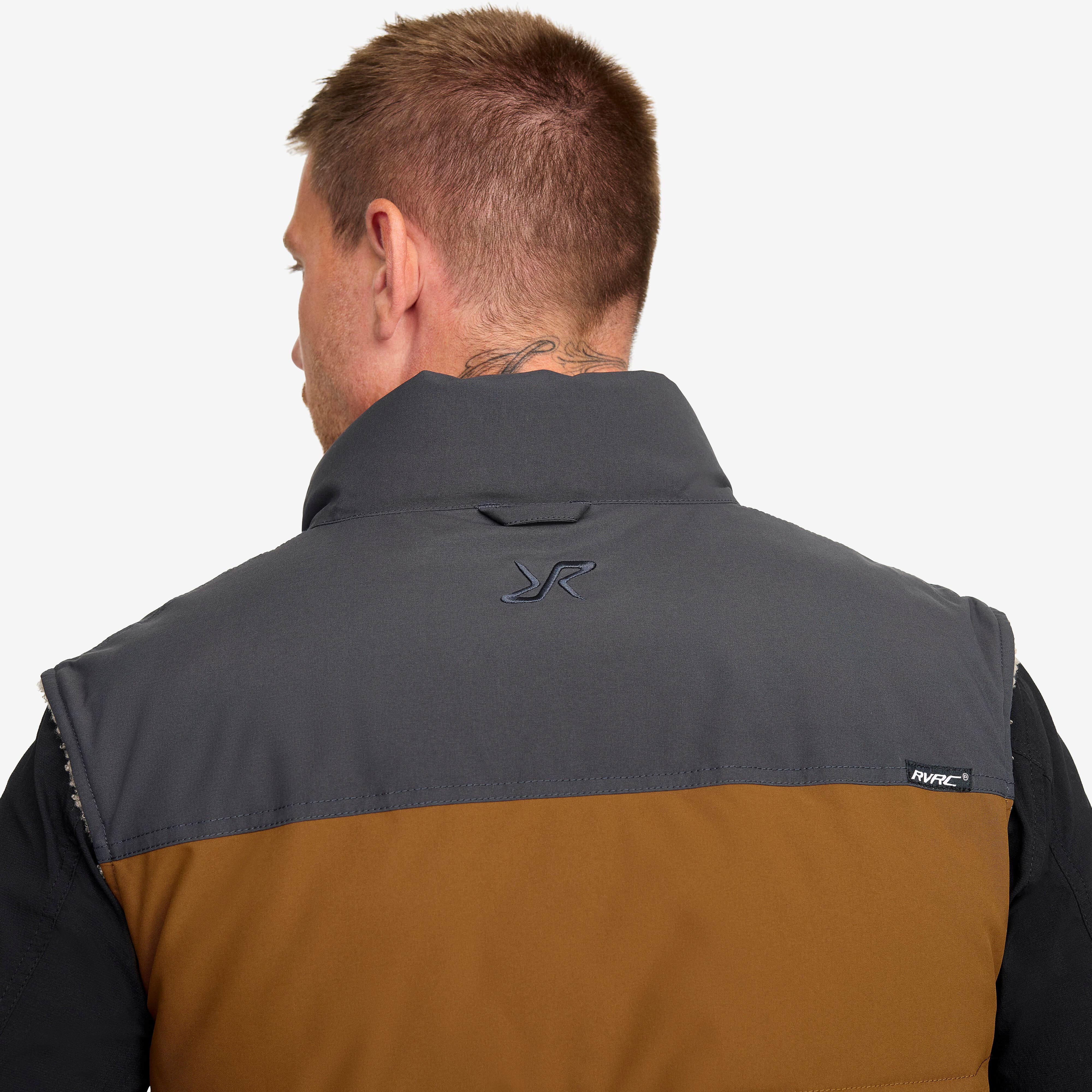 Rollick Reversible Vest Homme Rubber