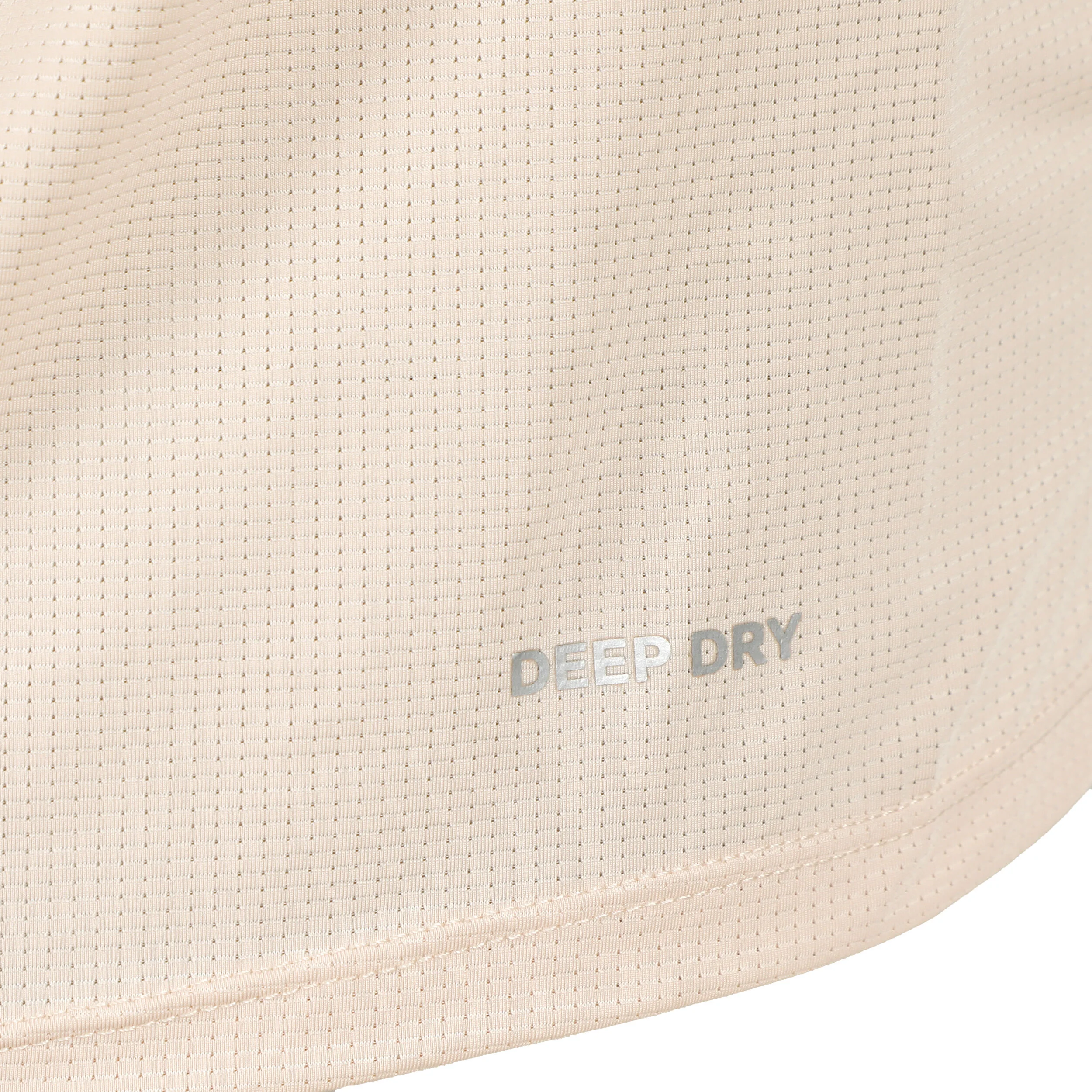 Tech T-Shirt Damen - Creme