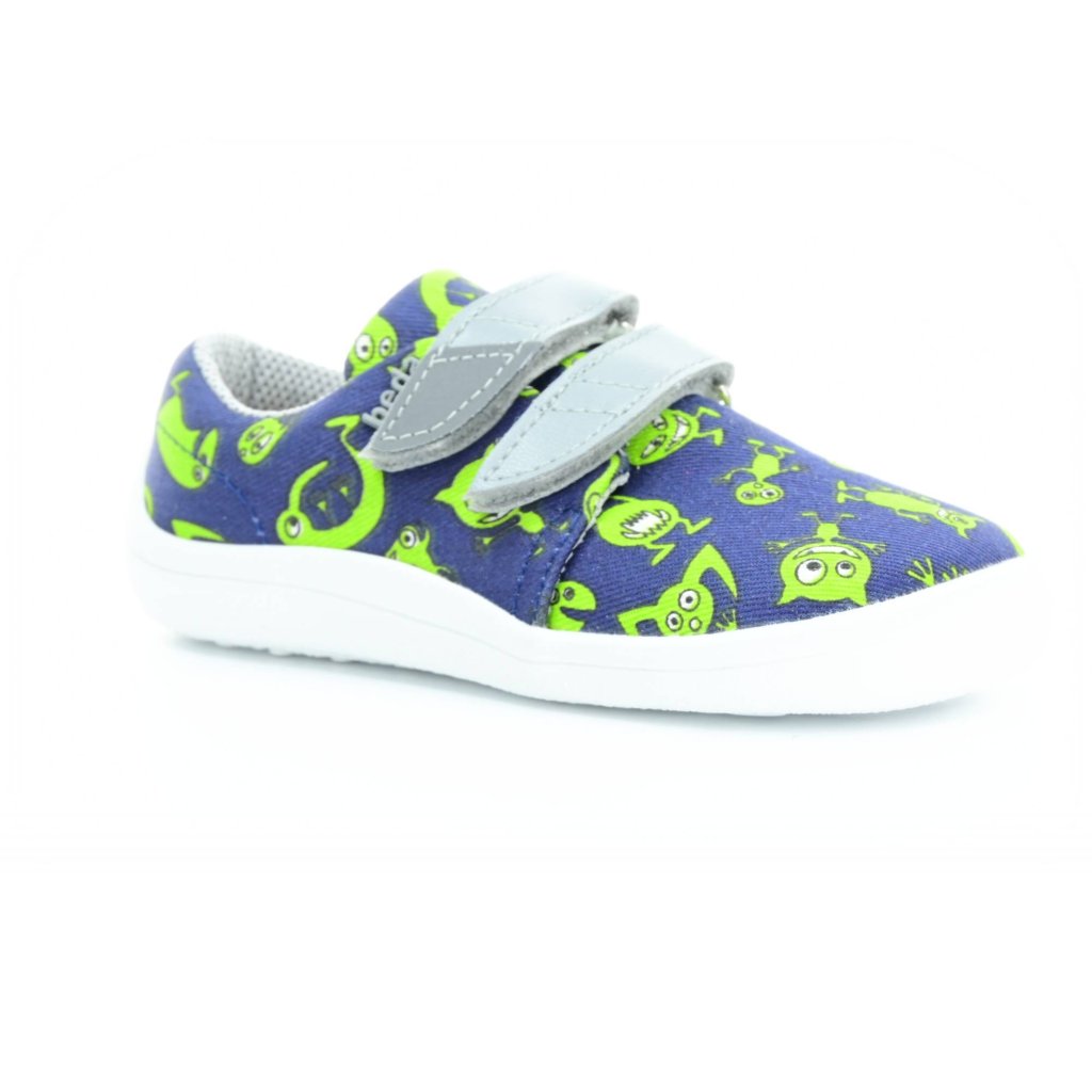 Beda Monster Canvas Barfußsneakers (BF 0001/TEX/W)