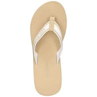 Tommy Hilfiger Wedge Beach Sandal in beige