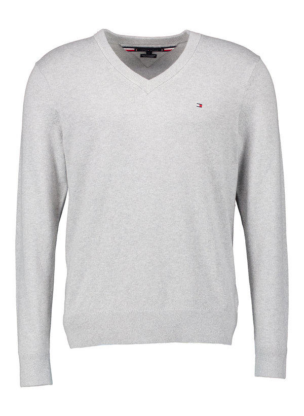 Tommy Hilfiger, Pullover, Pima Baumwolle-Kaschmir, grau