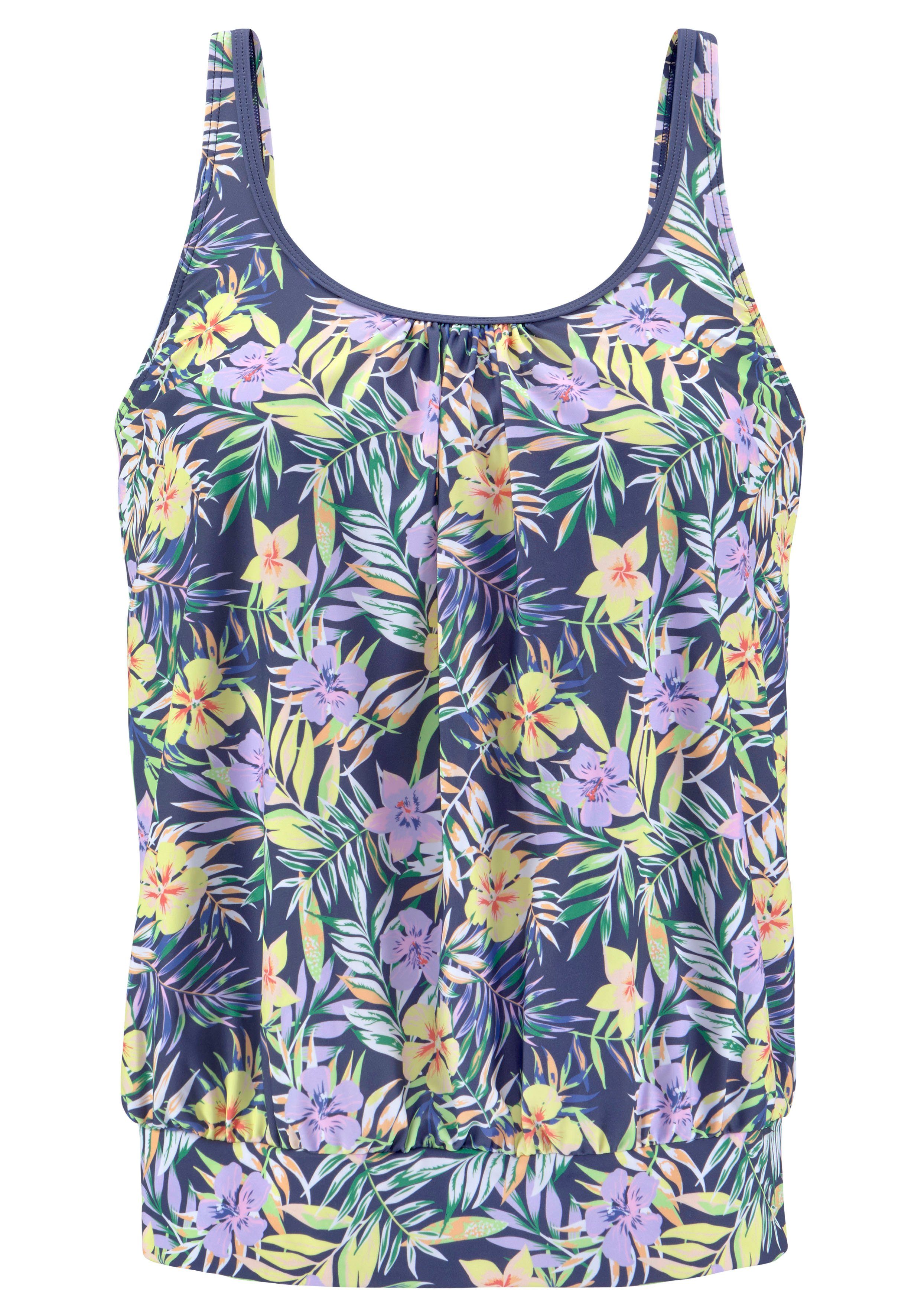 Venice Beach Oversize-Tankini-Top Summer, mit verstellbaren Trägern