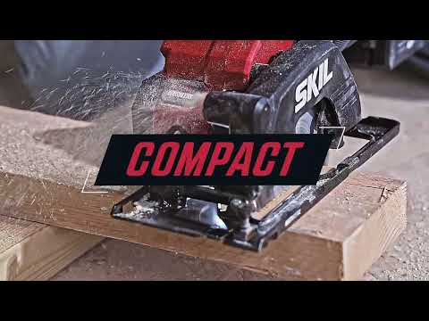 SKIL SW1E3540FA Sirkelsag 20V 41mm Kompakt børsteløs ekskl. batterier og lader i veske
