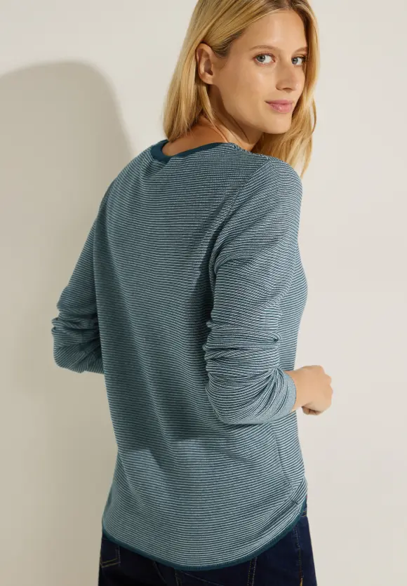 CECIL Mouliné Pullover