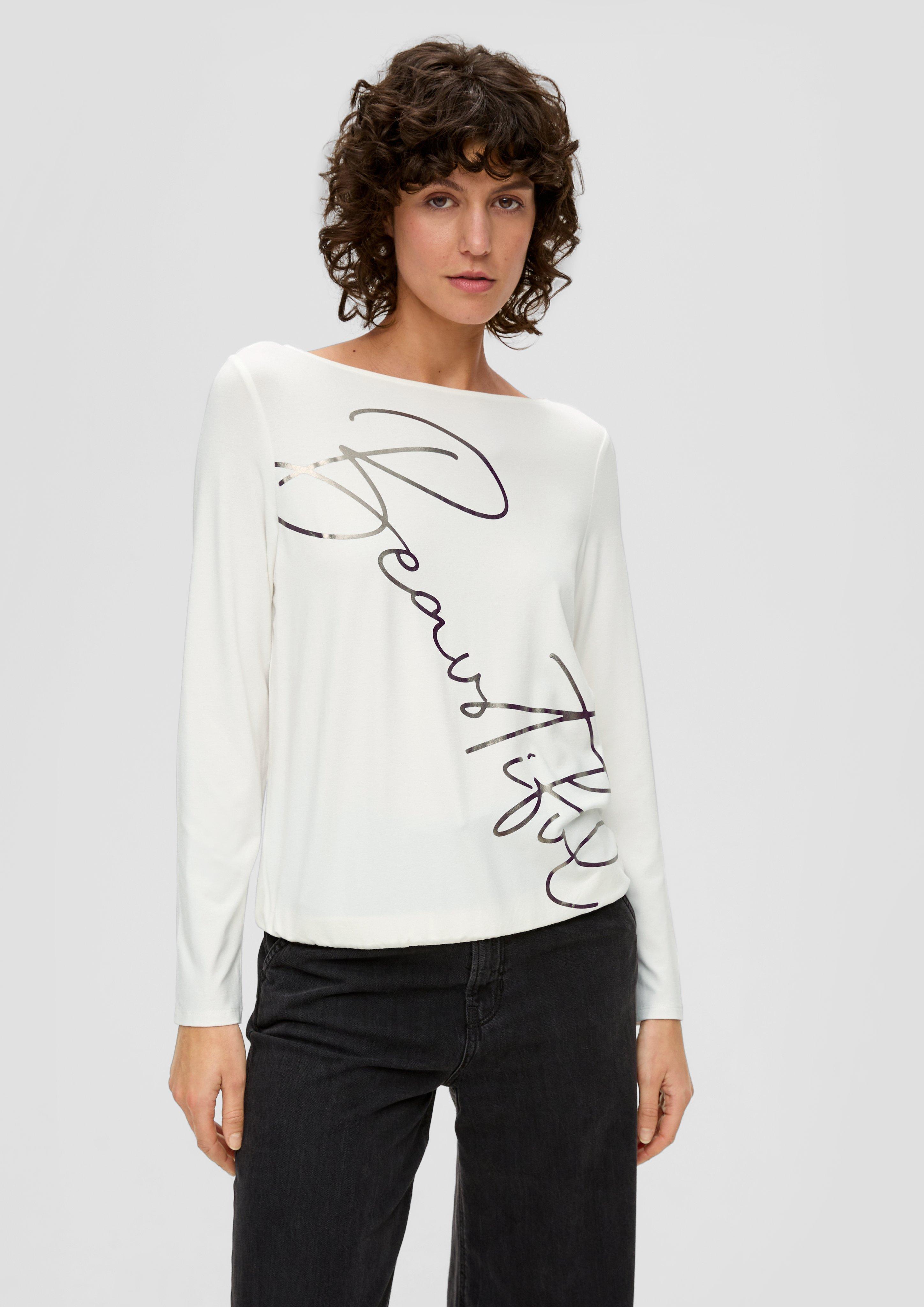 Longsleeve aus Viskosestretch  2138908-02D1