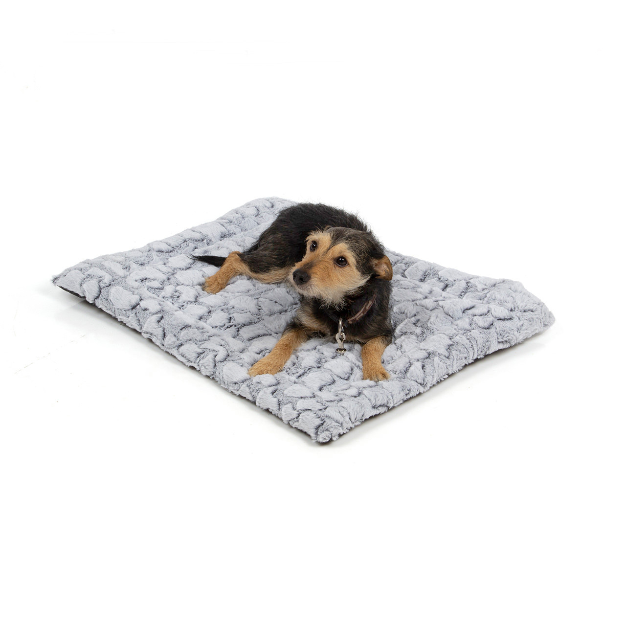 Wallace & Jones Hundebetten Wallace & Jones gepolsterte Plüsch Wendedecke Snow M