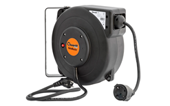 QwattPro 1910004 AutoMaster Опружни кабл за намотавање 10+1 м 3 x 1,5 230V
