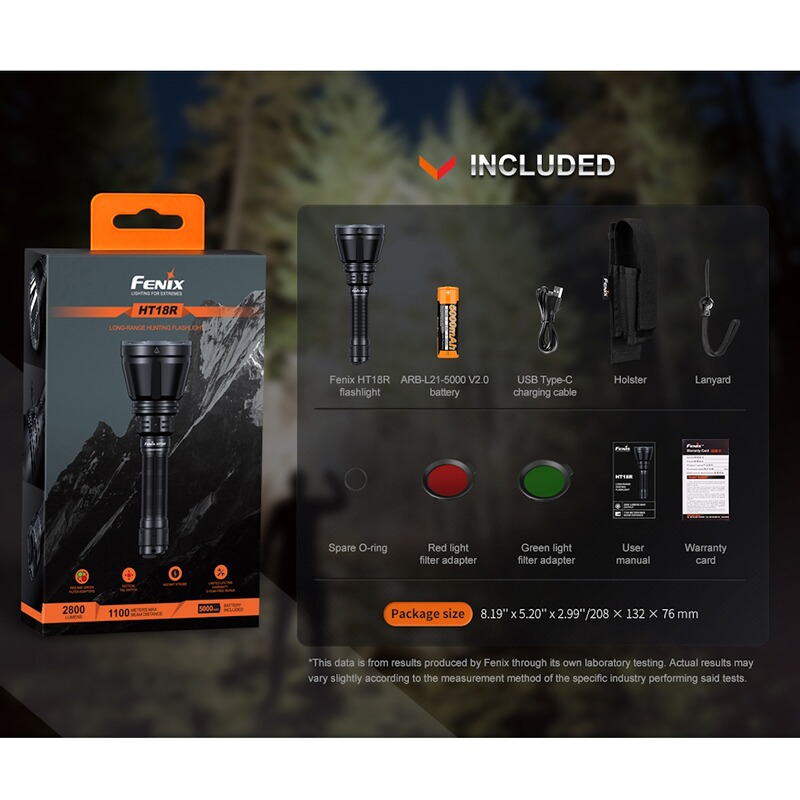 Fenix Taschenlampe HT18R