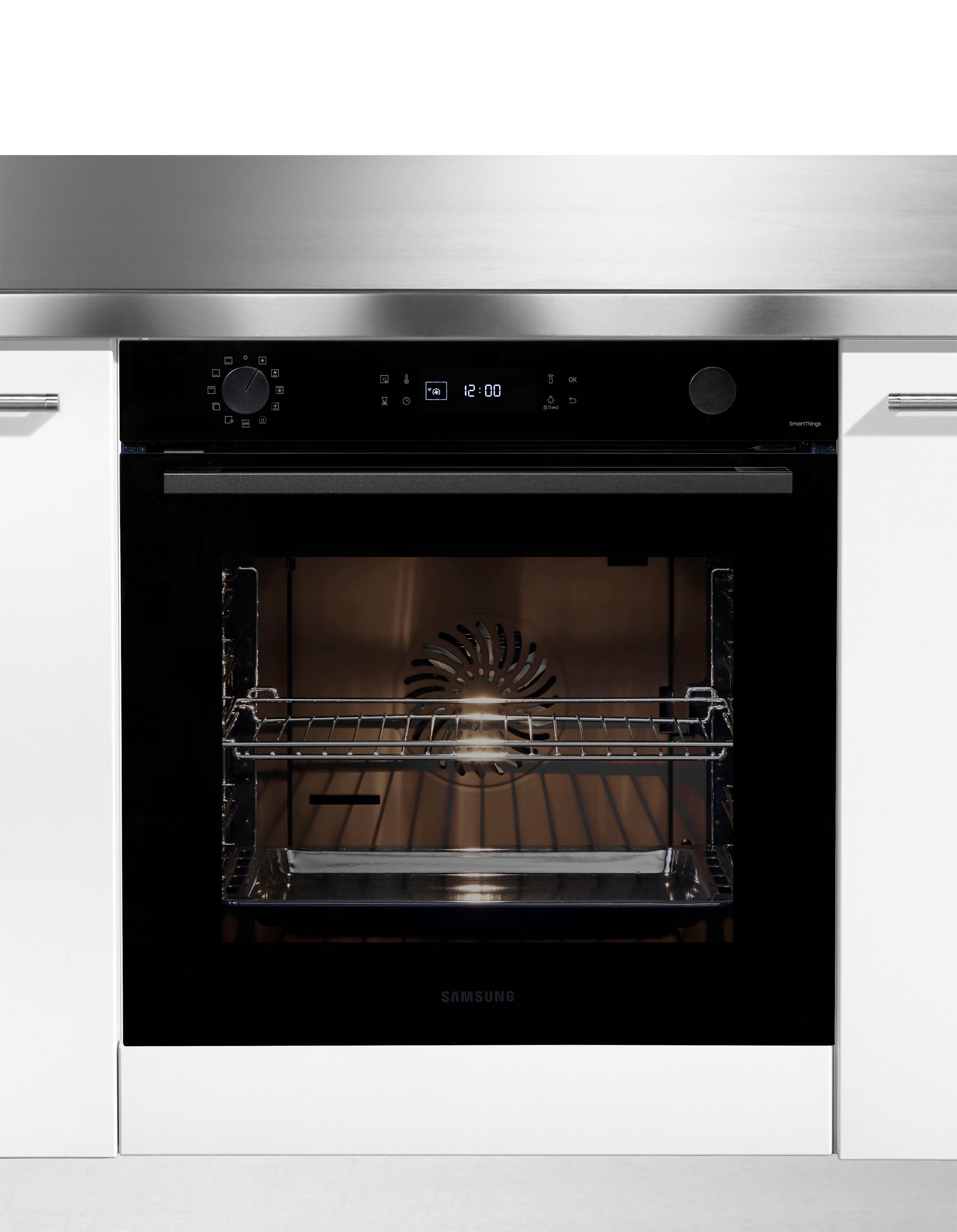 Samsung Einbaubackofen NV7400B NV7B41207DK, katalytische Reinigung