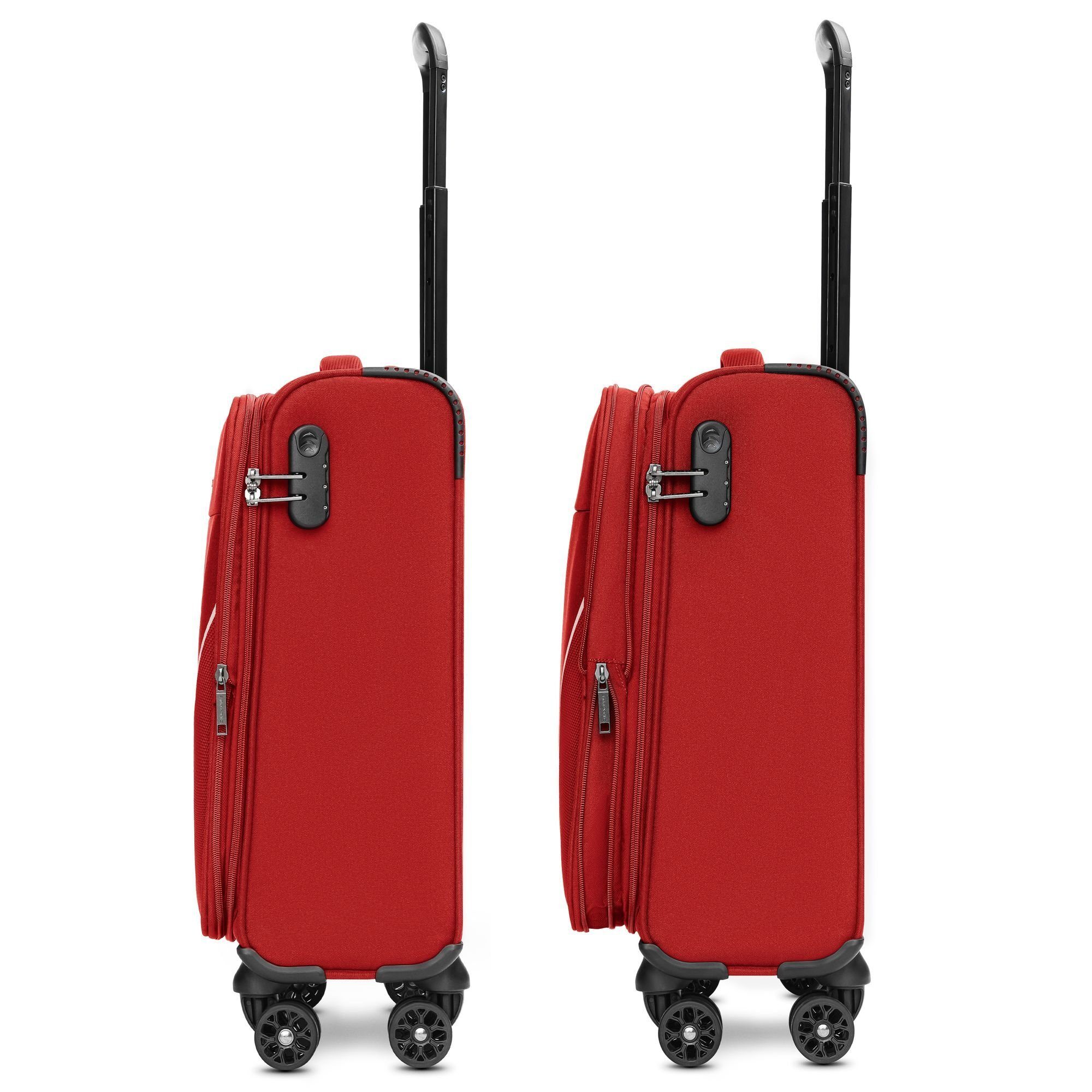 Stratic Handgepäck-Trolley taska, 4 Rollen, Polyester