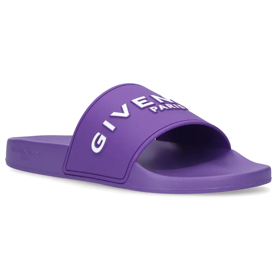 Givenchy - Badeschuhe PARIS Kautschuk - lila