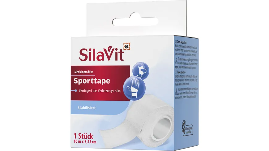 SilaVit Sporttape Stabilisierend 10 m