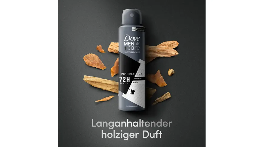 Dove Men+Care Deo-Spray Antitranspirant Advanced Invisible Dry 150 ml