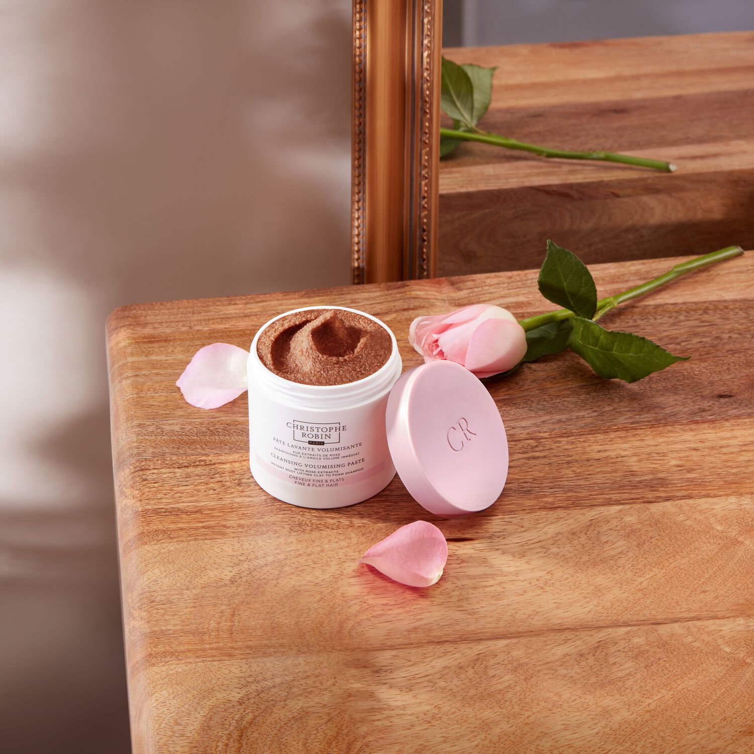 Christophe Robin Pâte Lavante Volumisante Aux Extraits de Rose