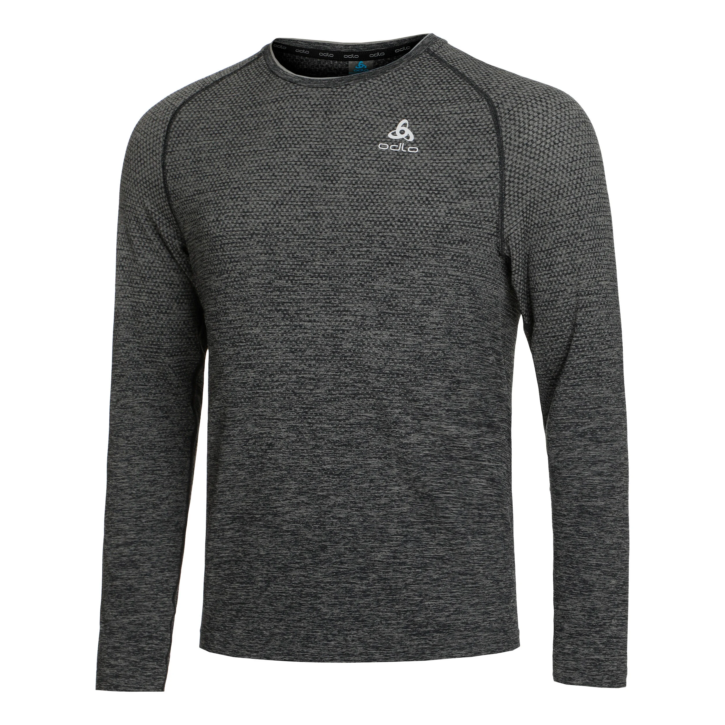 Crew Neck Essential Seamless Laufshirt Herren - Grau