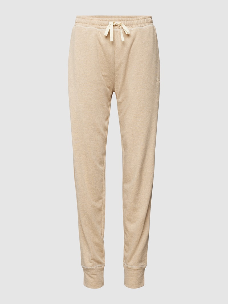 Sweatpants in Melange-Optik Modell 'FRENCH TERRY' in beige