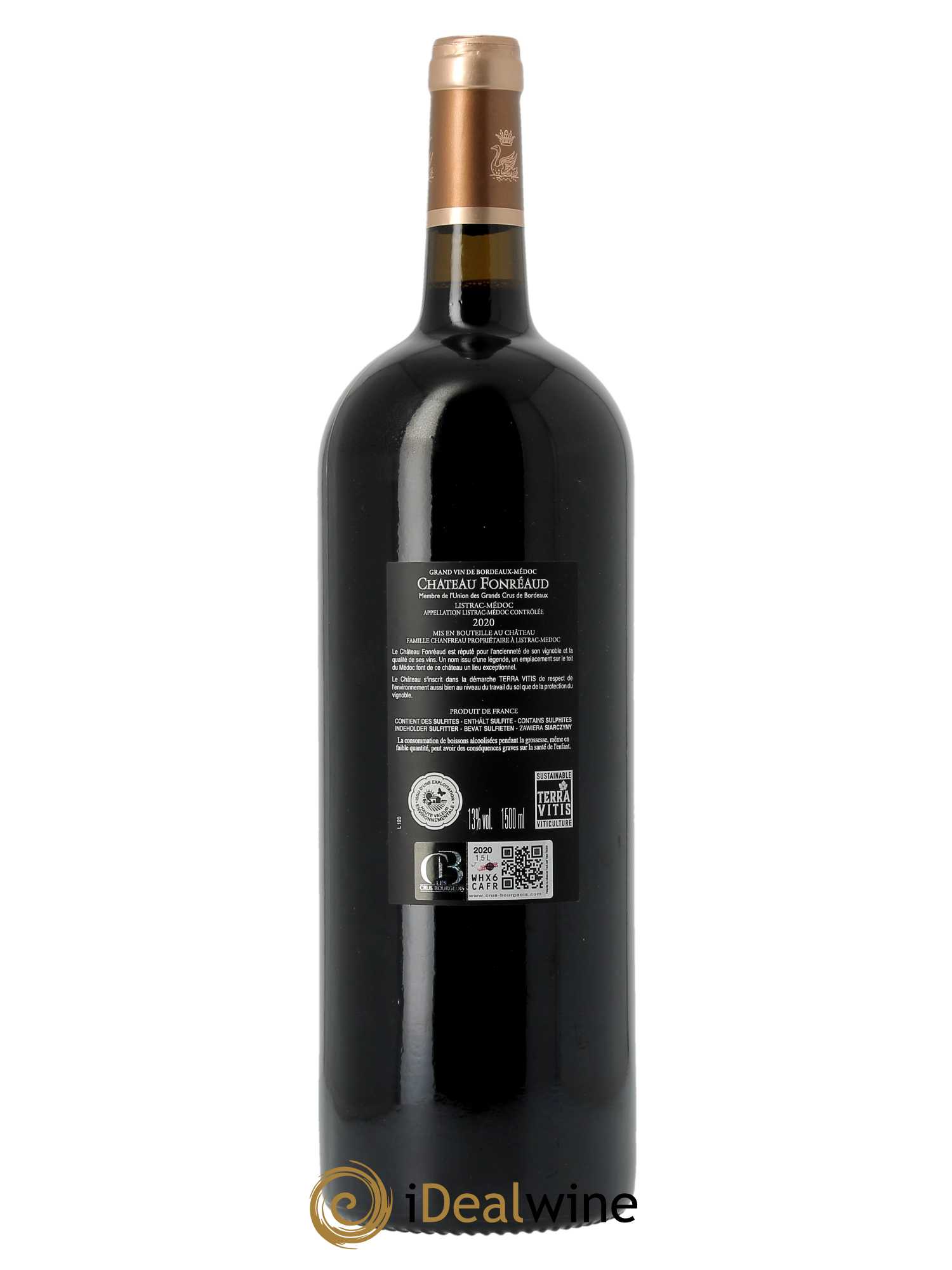 Château Fonréaud Cru Bourgeois  2020 - Lot de 1 Magnum