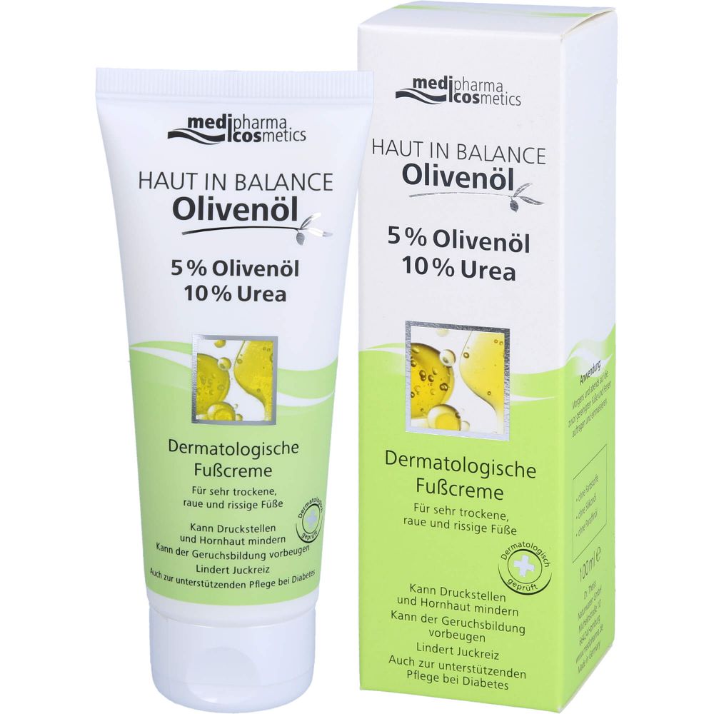 HAUT IN BALANCE Olivenöl Fußcr.5%Oliven.10%Urea