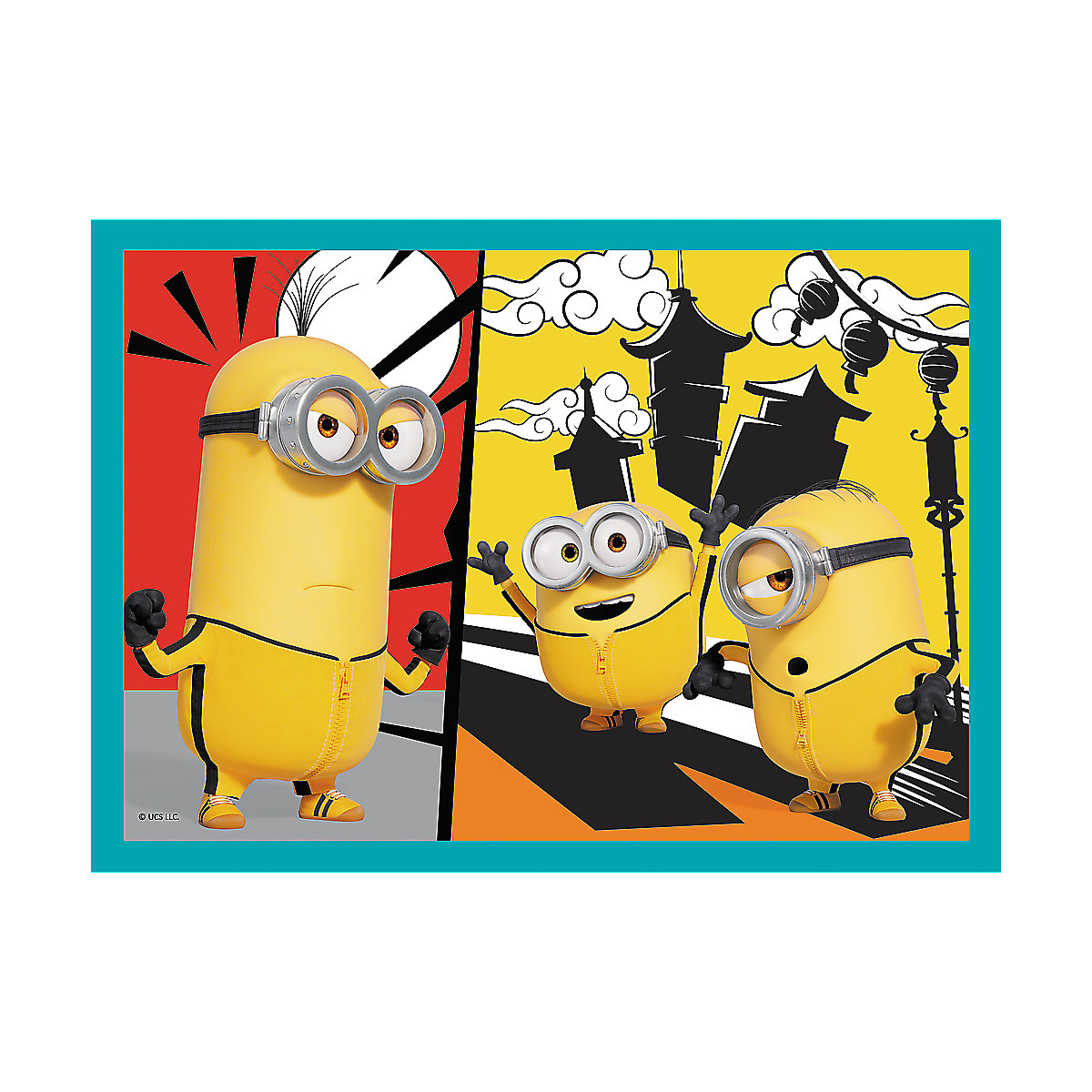 Puzzle 4 in 1 - Minions