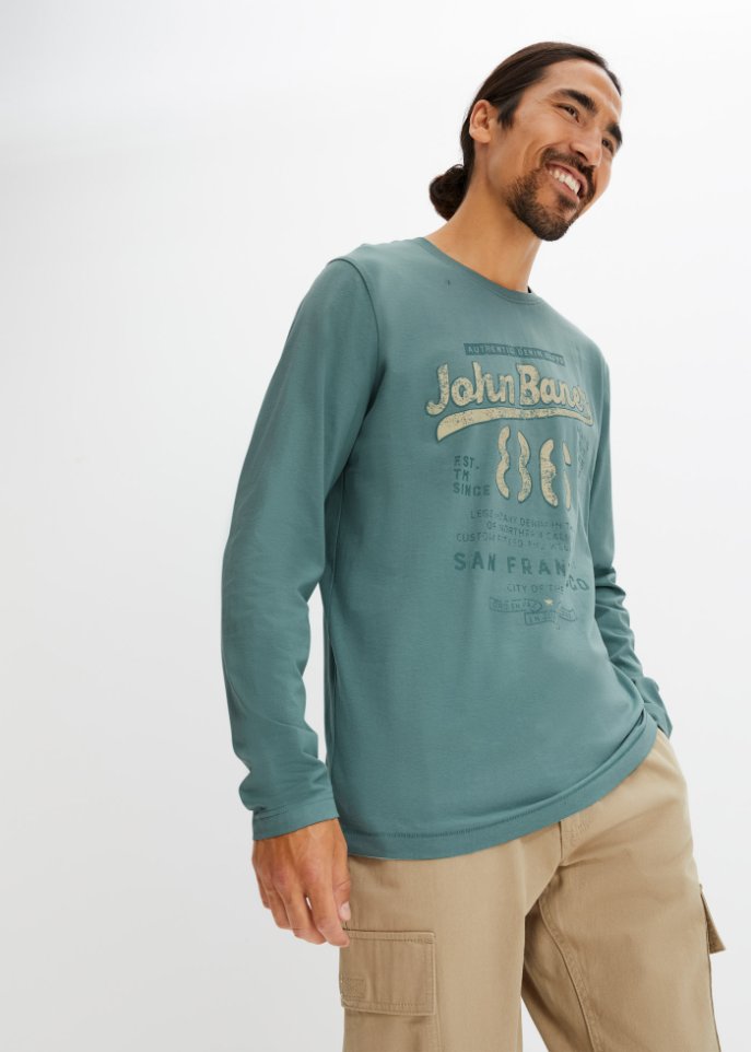 Langarmshirt aus Bio-Baumwolle