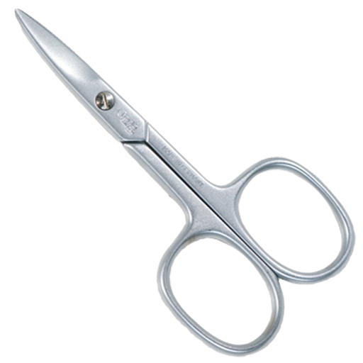 Credo Med Nagelschere abgerundete Spitze Mattchrom  1 St