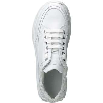 Candice Cooper Spark Two Plateau Sneaker in weiß